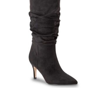 Marc Jacobs Black Suede Winter Boots